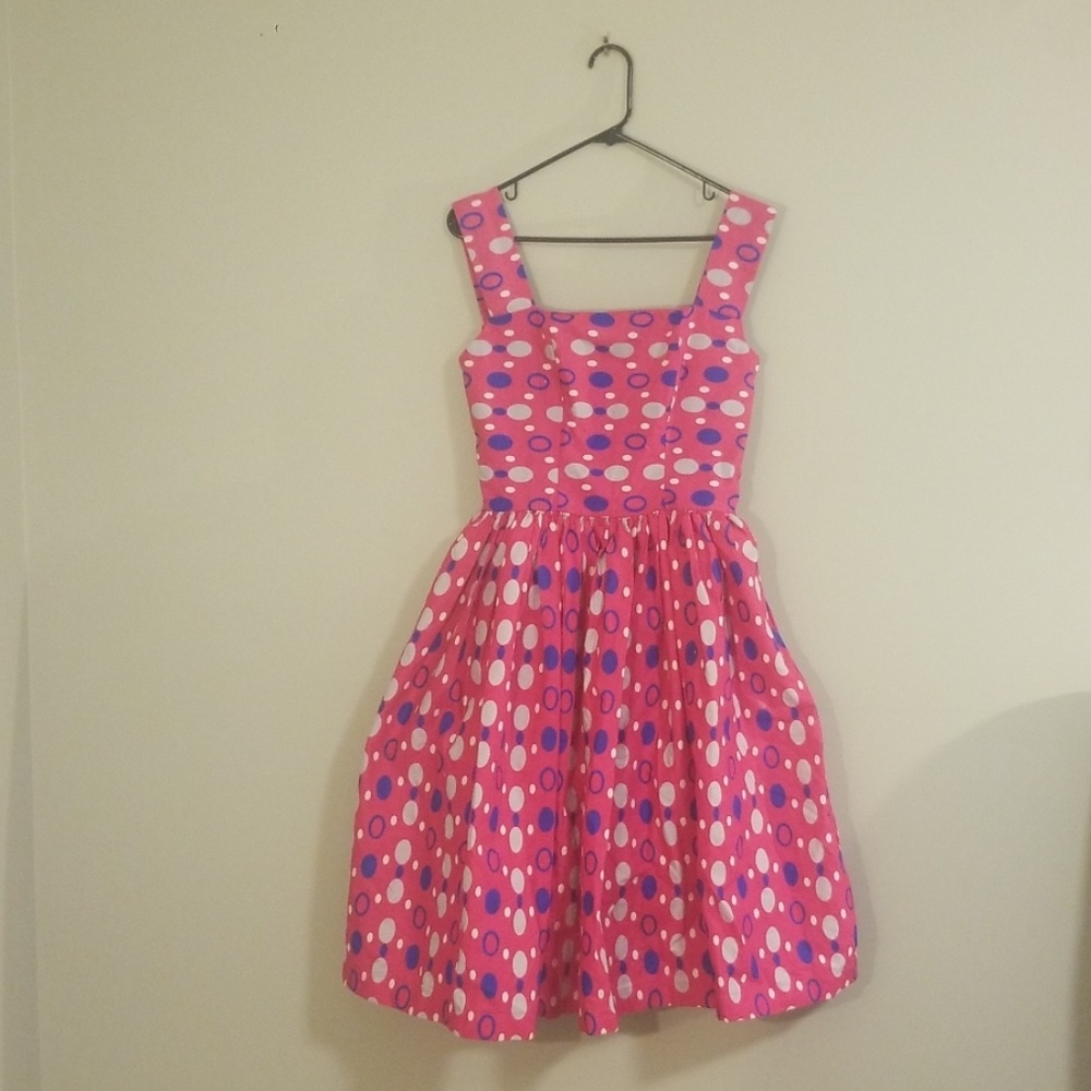 Midi sundress in Ankara print - never worn